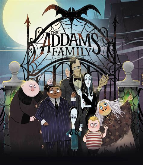 addams family cartoon images|addams family background image.